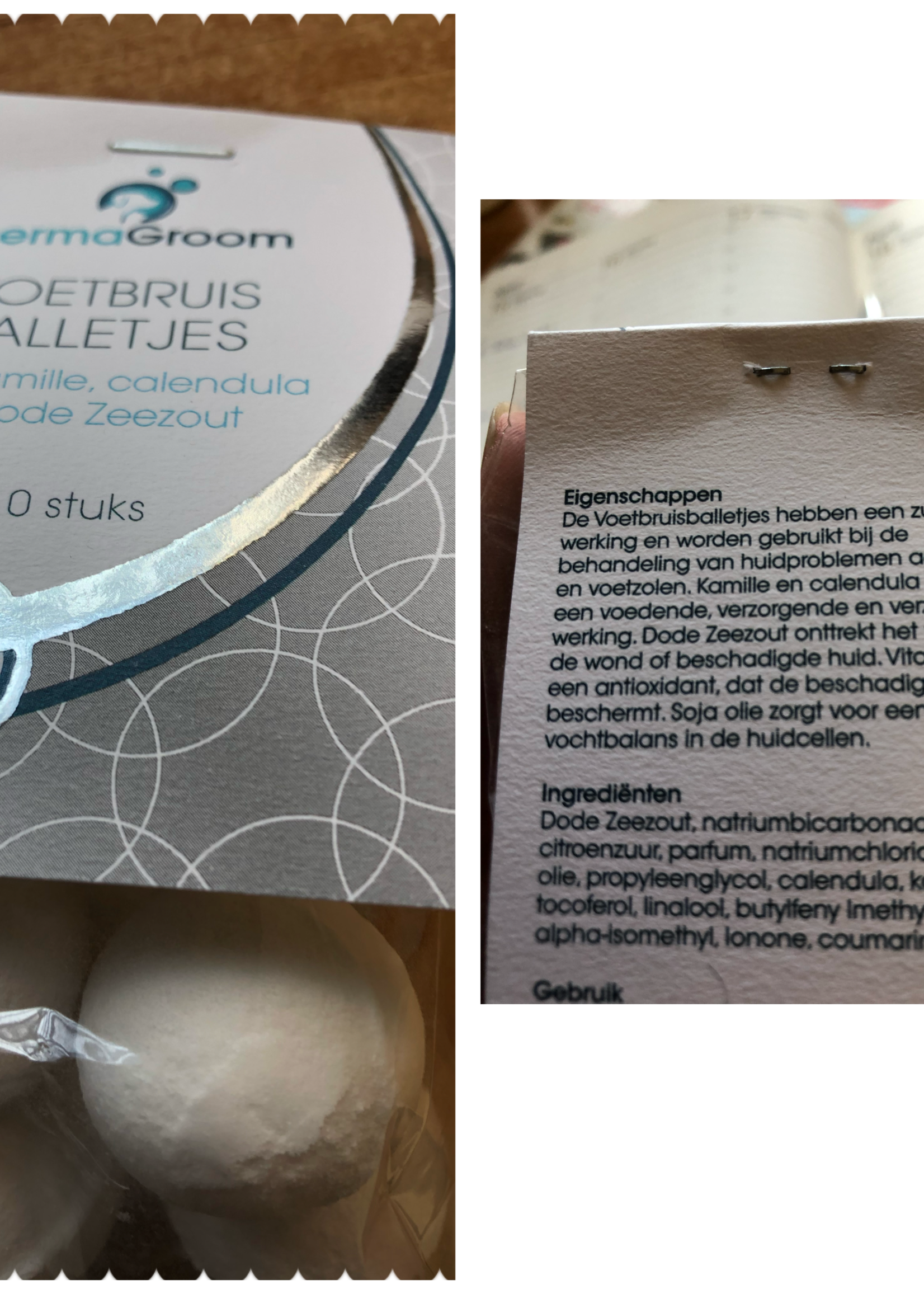 Dermagroom Voetbruisballetjes voor de hond