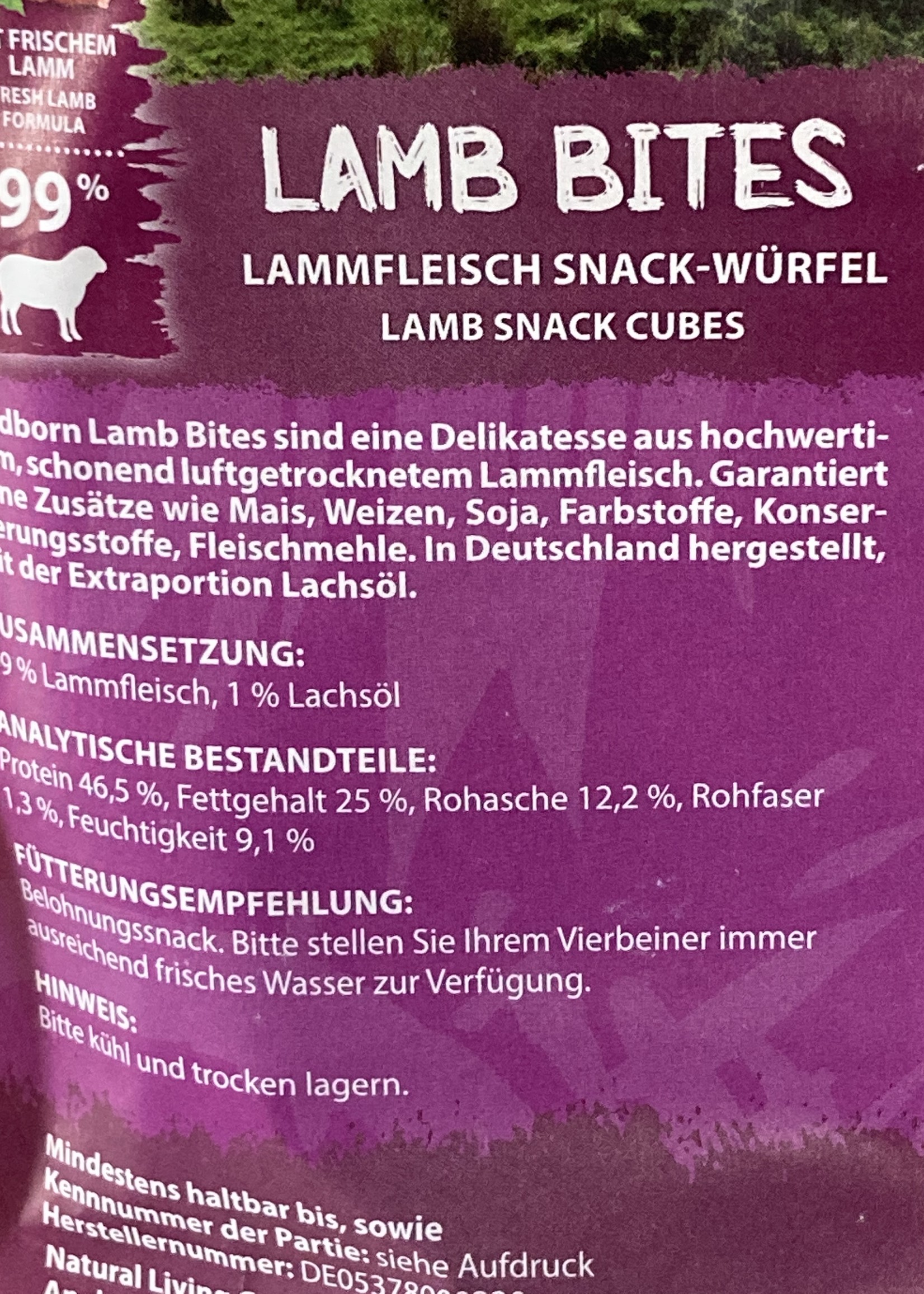 Wild Born Wild Born zachte snack lam