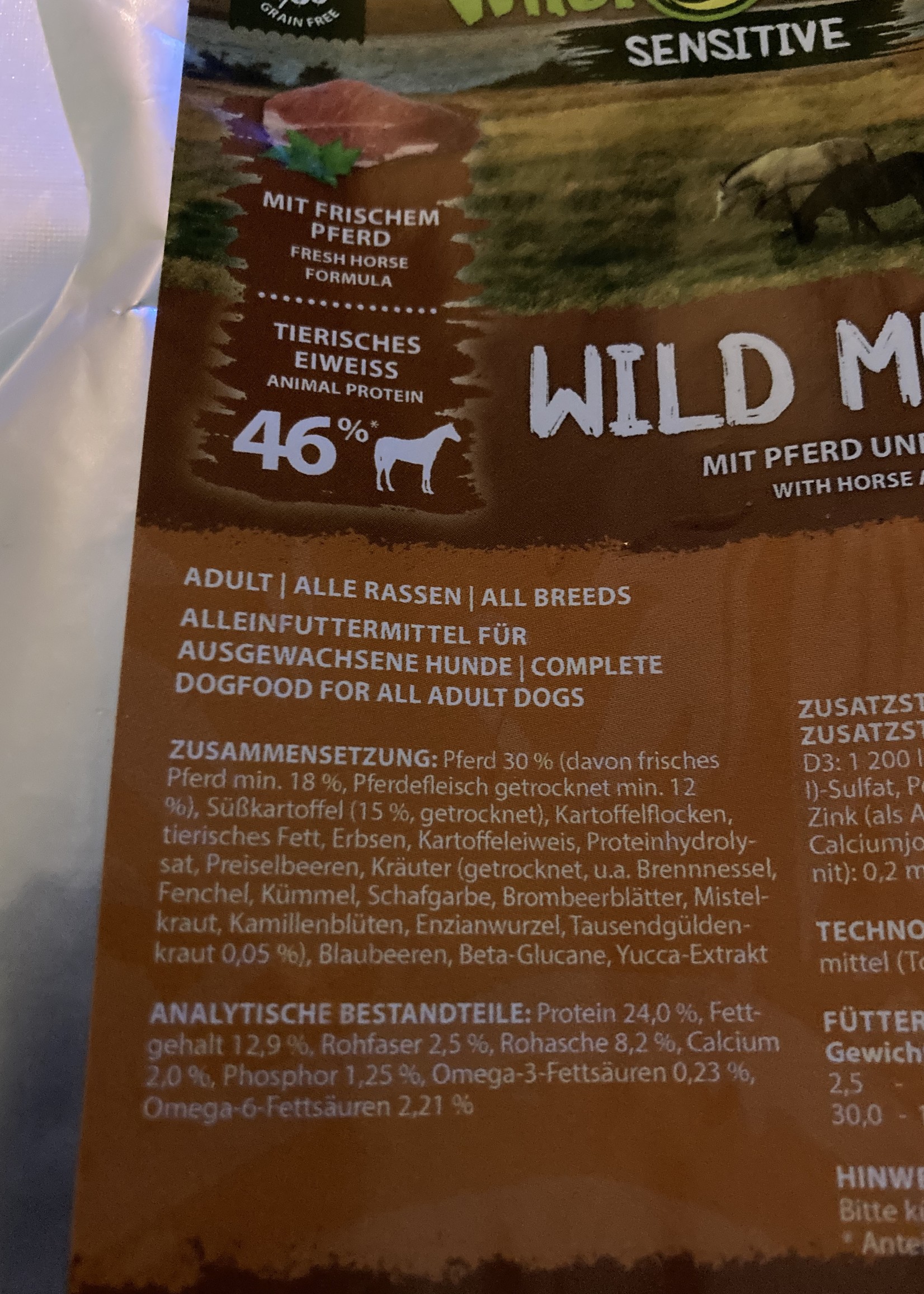 Wild Born Wild Born brok smaak paard