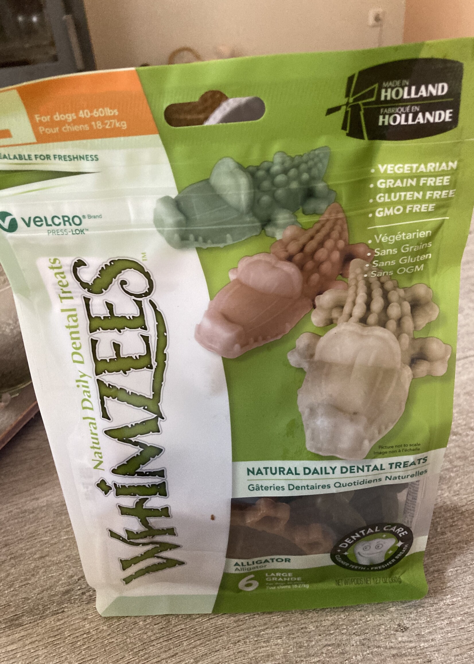 Whimzees De Kauwsnack Krokodil maat L