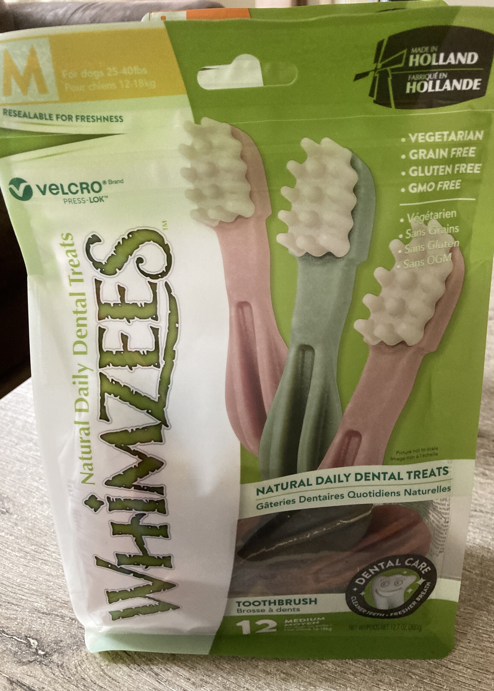 Whimzees Kauwsnack tandenborstel maat M