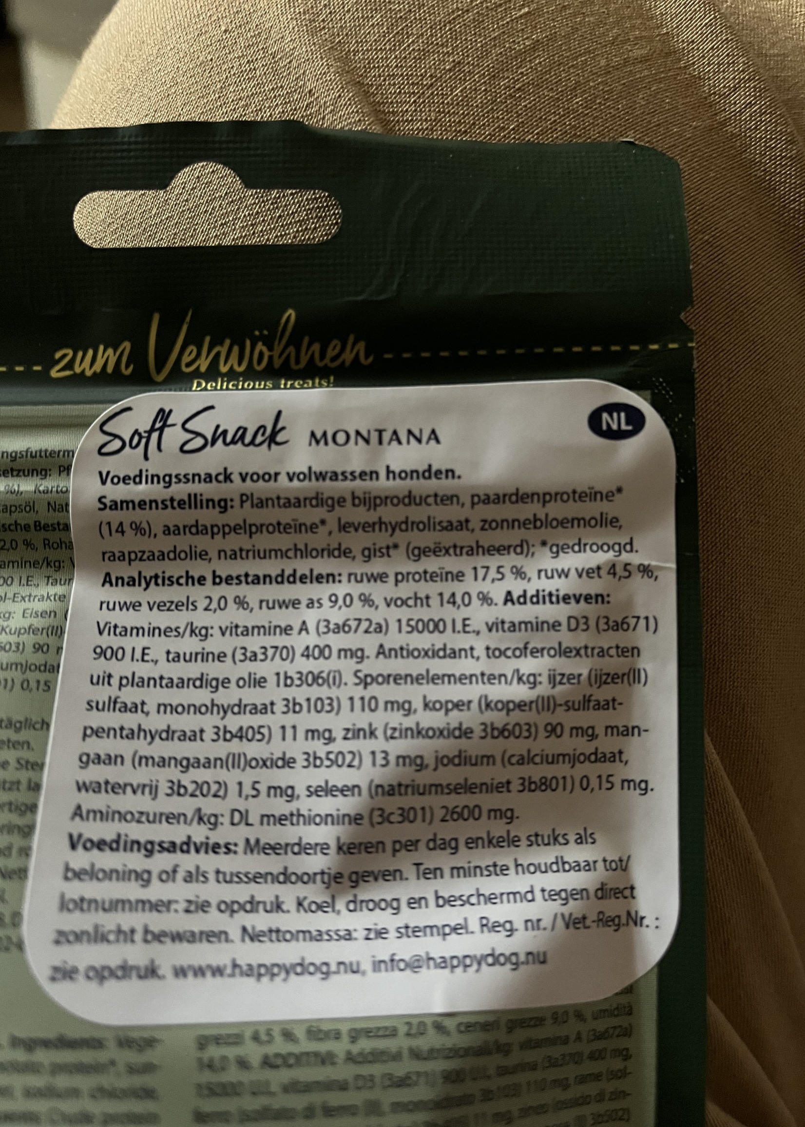 Happy dog Soft snack paard