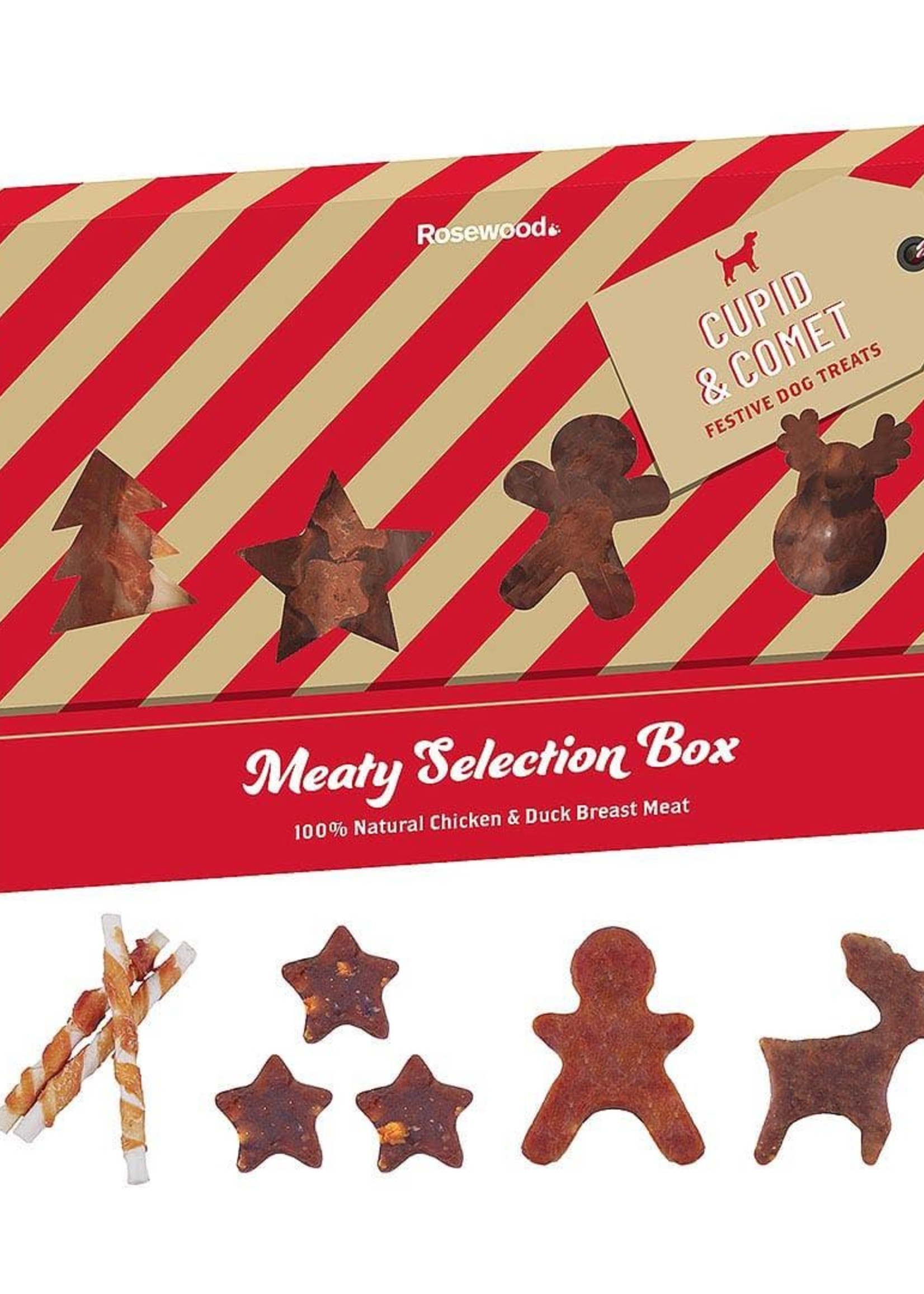 Verschillende snacks in box