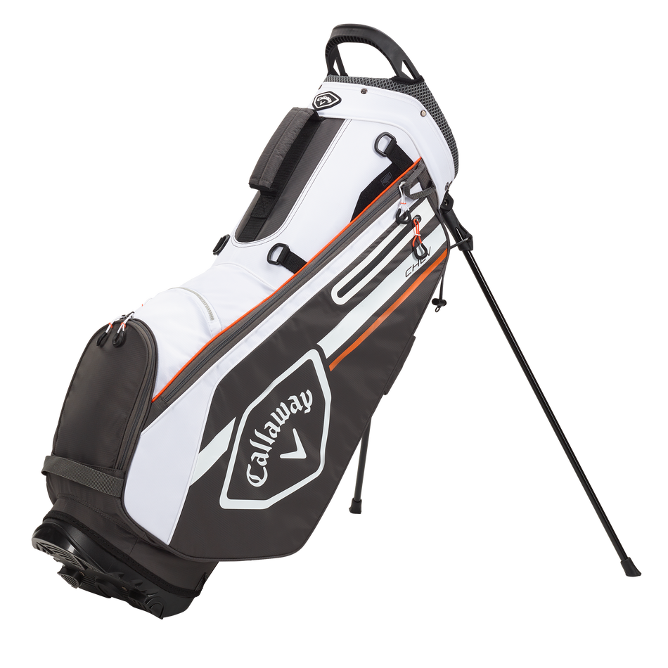 Callaway Callaway Chev Dry Stand Bag Charcoal White Orange