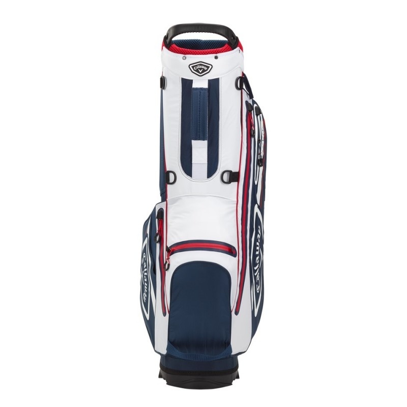 Callaway Callaway Chev Dry Stand Bag White Black Fire Red