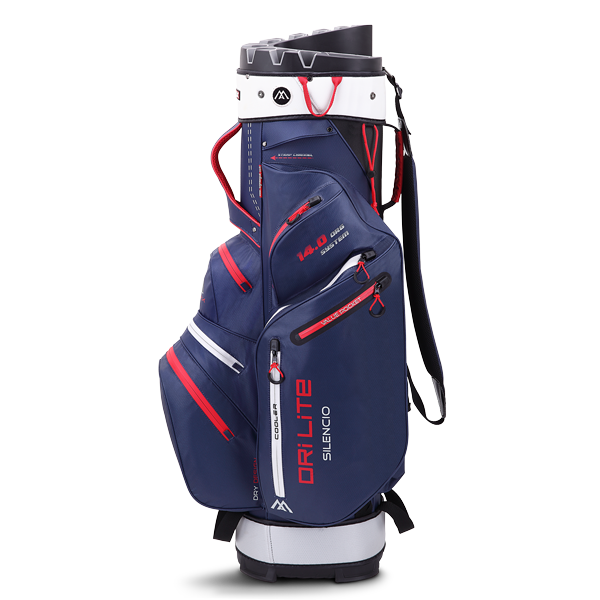 Big Max Big Max Dri Lite Silencio 2 Cartbag 2022 Blauw Silver Rood