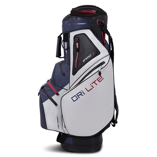 Big Max Big Max Dri Lite Sport 2 Cartbag 2022 Navy Silver Red