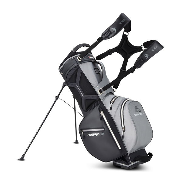 Big Max Big Max Aqua Hybrid 3 Stand Bag Grey Black