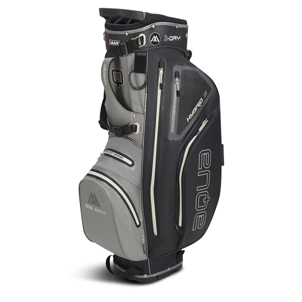 Big Max Big Max Aqua Hybrid 3 Stand Bag Grey Black