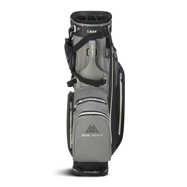 Big Max Big Max Aqua Hybrid 3 Stand Bag Grey Black