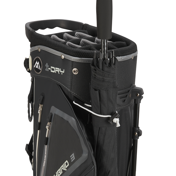 Big Max Big Max Aqua Hybrid 3 Stand Bag Grijs Zwart