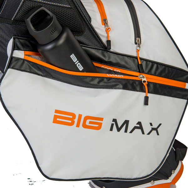 Big Max Big Max Dri Lite Hybrid Tour Stand Bag  White Black Orange
