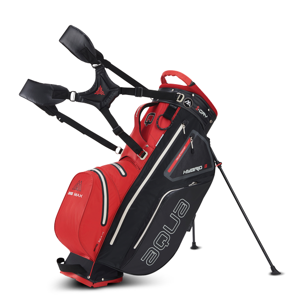 Big Max Big Max Aqua Hybrid 3 Stand Bag Rood Zwart