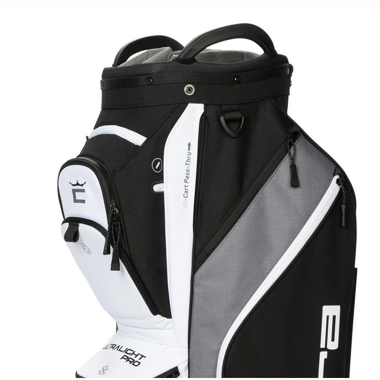 Cobra Cobra UltraLight Pro Cart Bag Black White