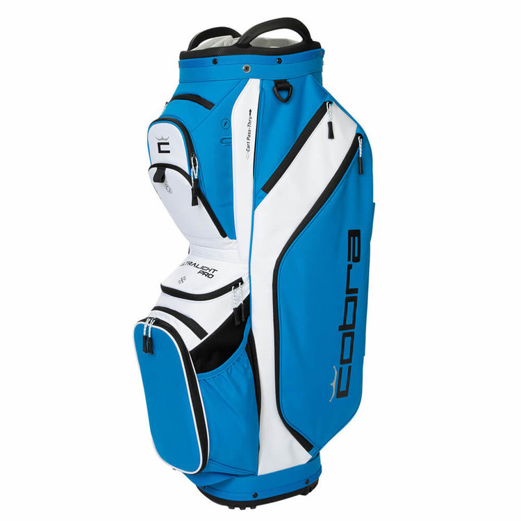 Cobra Cobra UltraLight Pro Cart Bag Electric Blue White