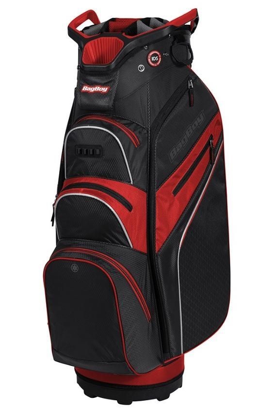 BagBoy BagBoy BagBoy Lite-Rider PRO TL 2021 Cart Bag Zwart Rood Silver