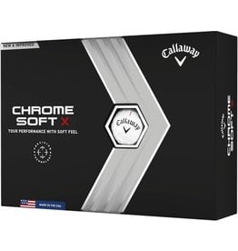 Callaway Callaway Chrome Soft x 2022 Golfballen - Wit