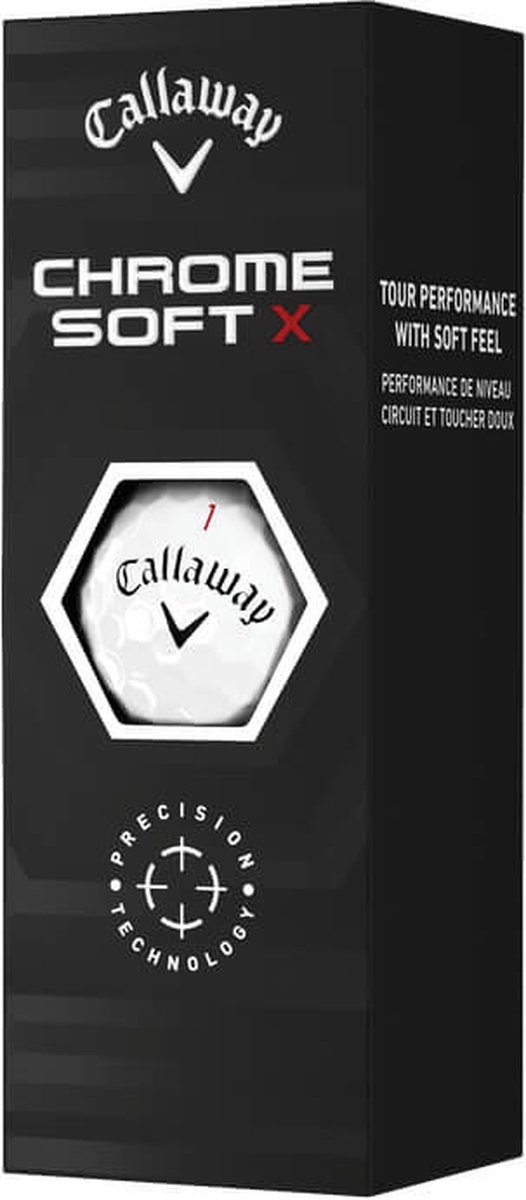 Callaway Callaway Chrome Soft x 2022 Golfballen - Wit