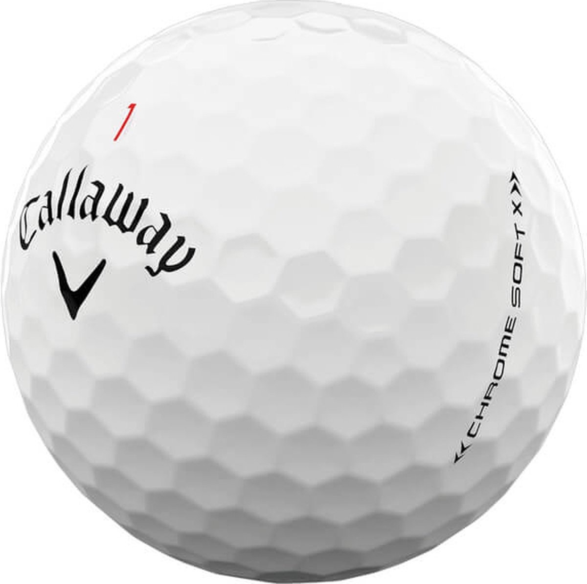 Callaway Callaway Chrome Soft x 2022 Triple Track Golfballen - Wit