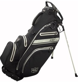 Wilson Staff Wilson Staff Exo Dry Stand Bag Black Charcoal Silver