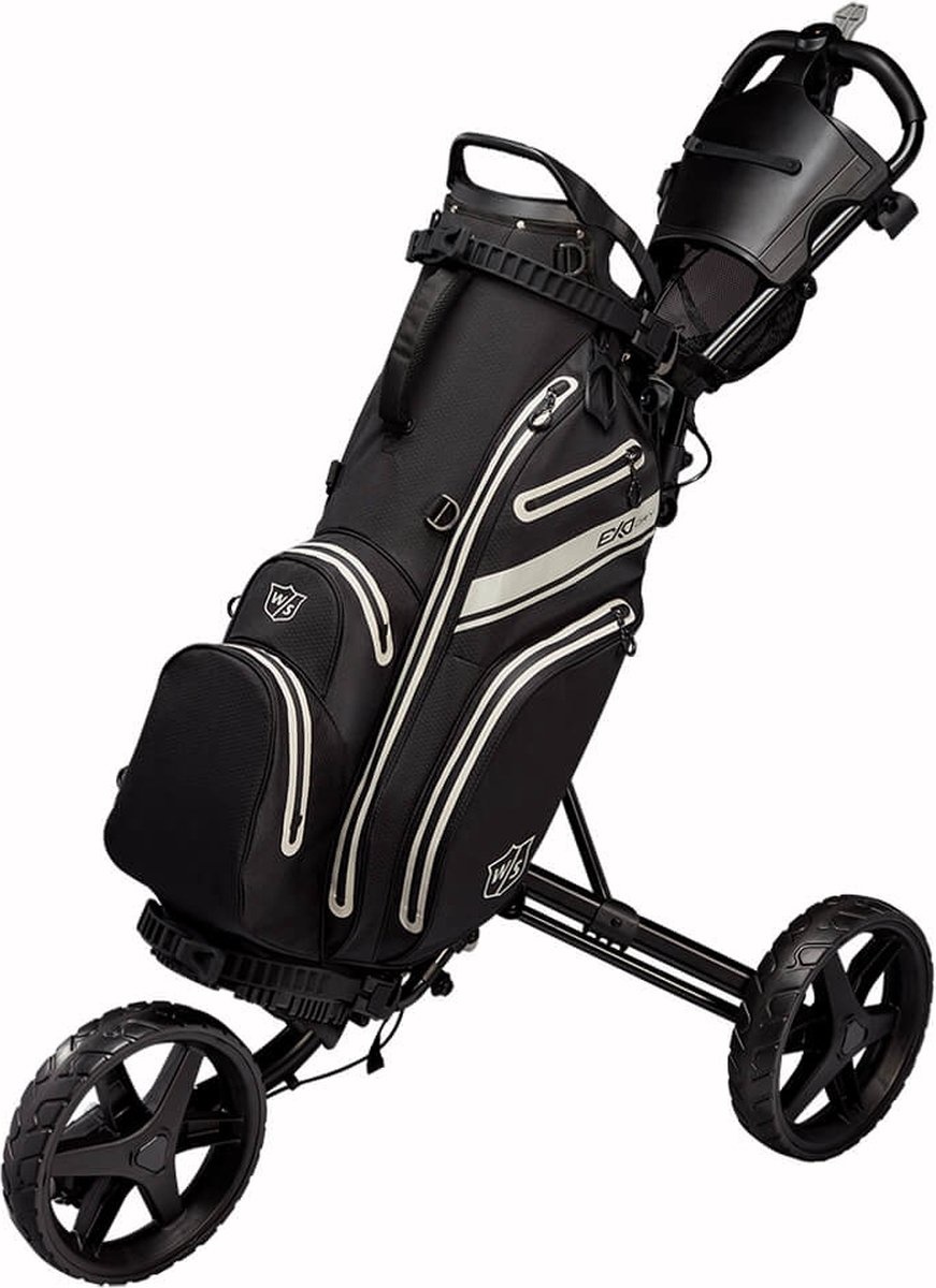 Wilson Staff Wilson Staff Exo Dry Stand Bag Zwart Grijs Zilver