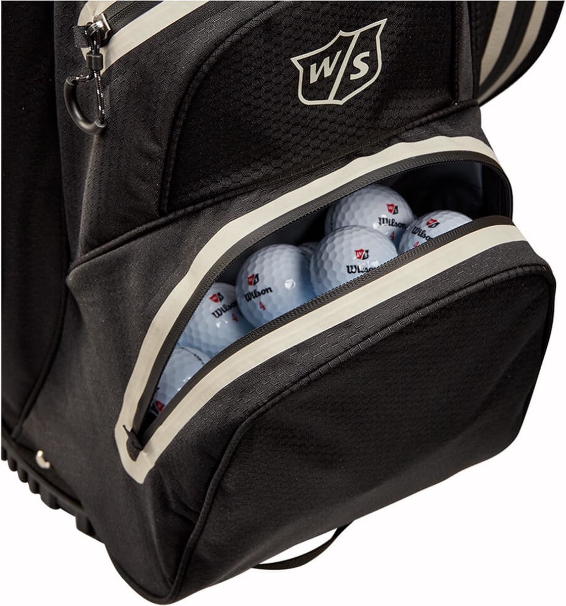 Wilson Staff Wilson Staff Exo Dry Stand Bag Zwart Grijs Zilver