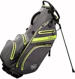 Wilson Staff Wilson Staff Exo Dry Stand Bag Black Charcoal Citron Silver