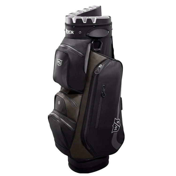 Wilson Staff Wilson Staff I Lock Rain Cart Bag Black Silver