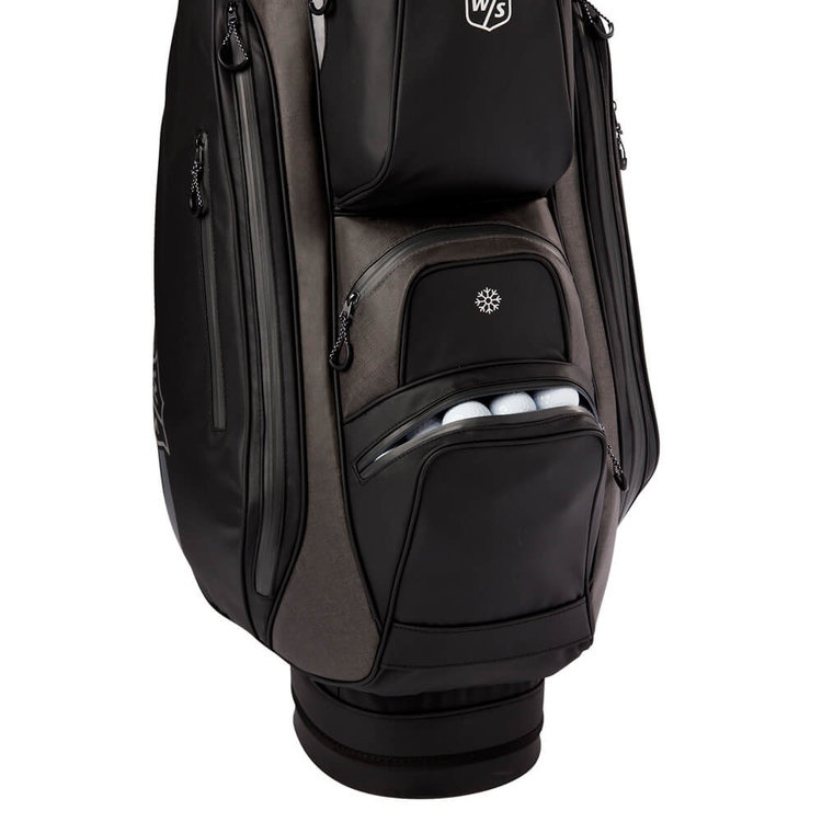 Wilson Staff Wilson Staff I Lock Rain Cart Bag Black Silver