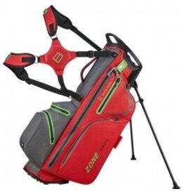 Bennington Bennington Zone 14 DB Stand Bag Red Canon Grey Lime