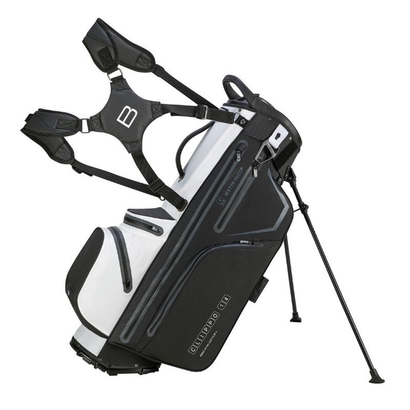 Bennington Bennington Clippo 14 DryBag Stand Bag black white grey