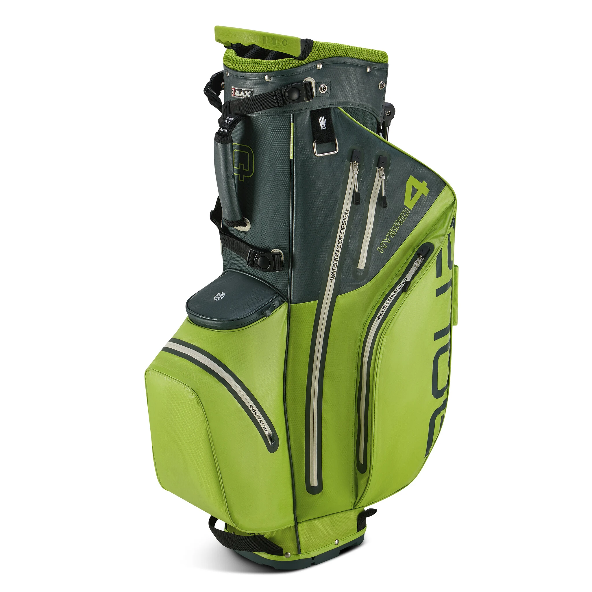 Big Max Big Max Aqua Hybrid 4 cartbag Groen/Lime