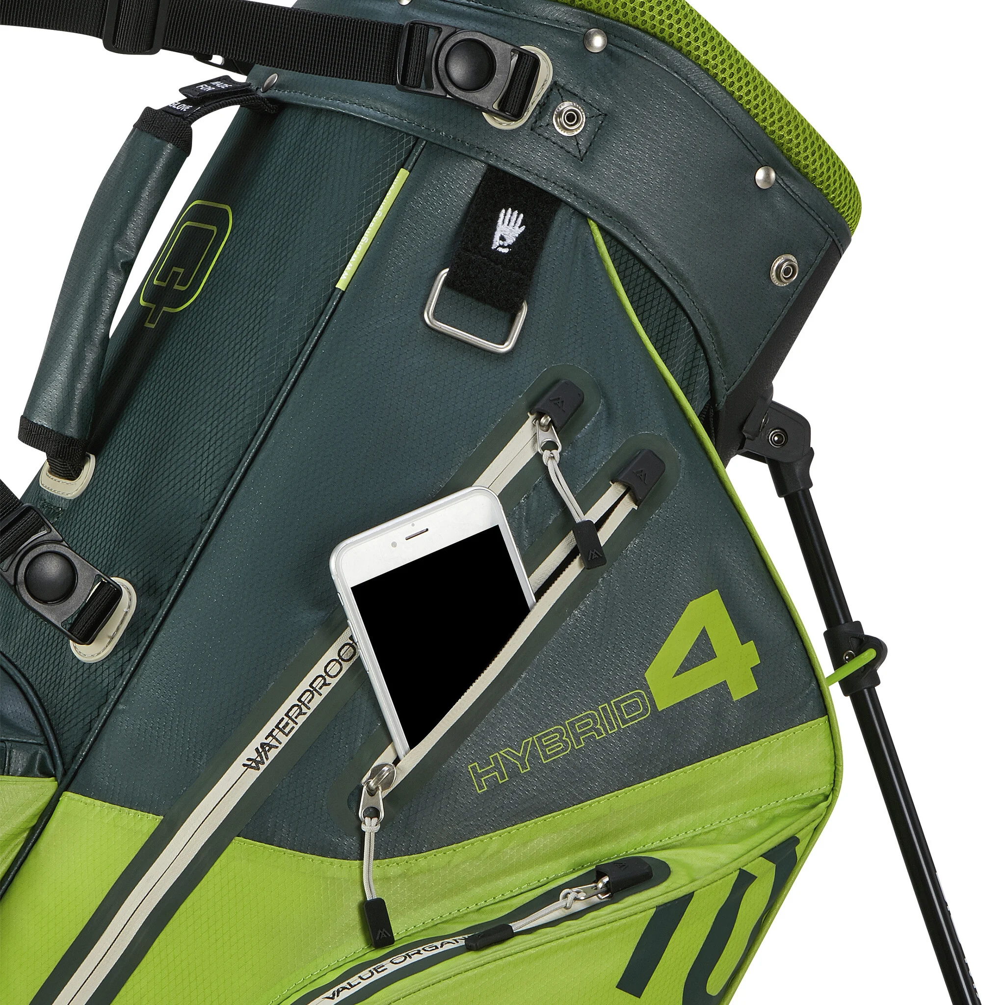 Big Max Big Max Aqua Hybrid 4 cartbag Groen/Lime