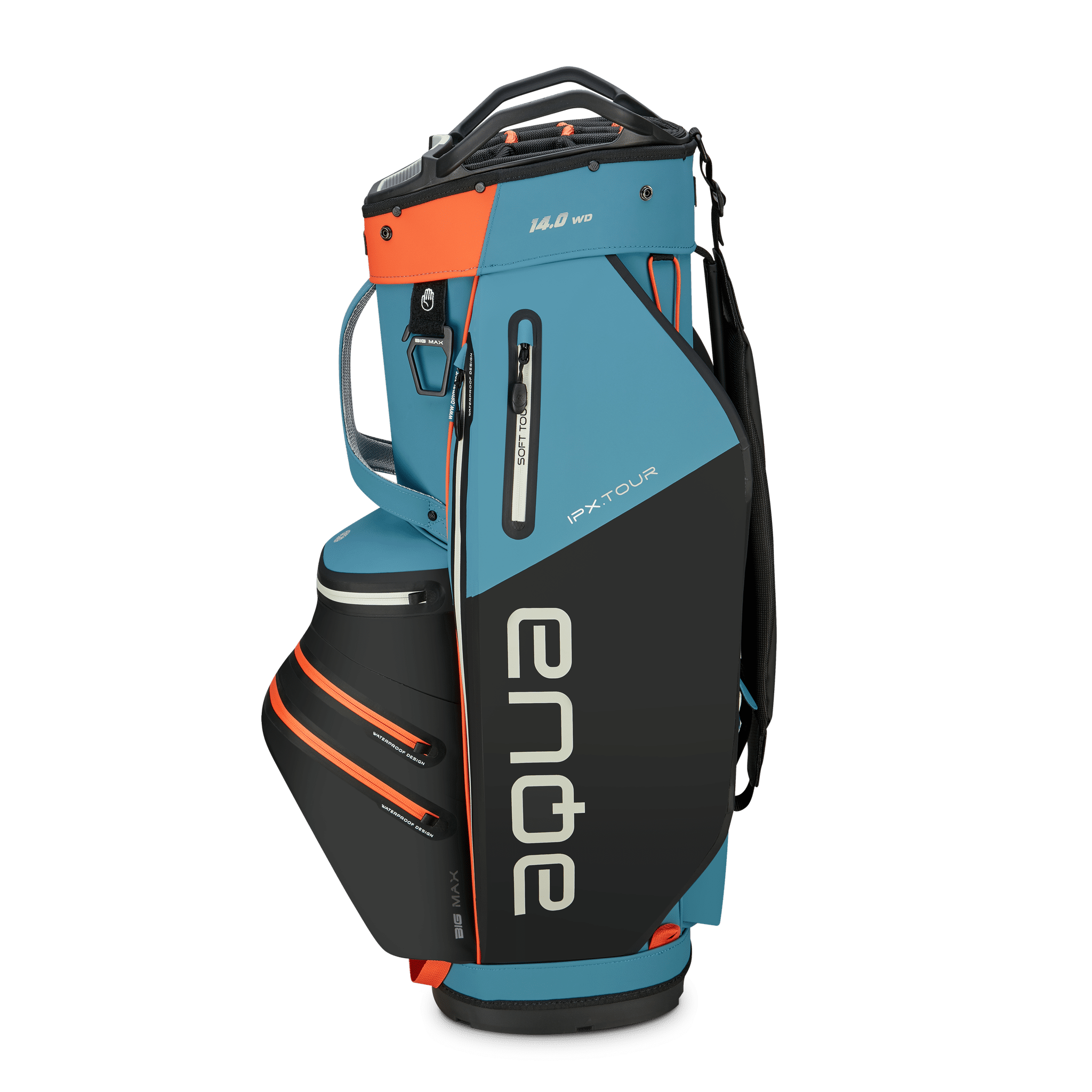 Big Max Big Max AQUA IPX Tour cartbag Blauw/Zwart