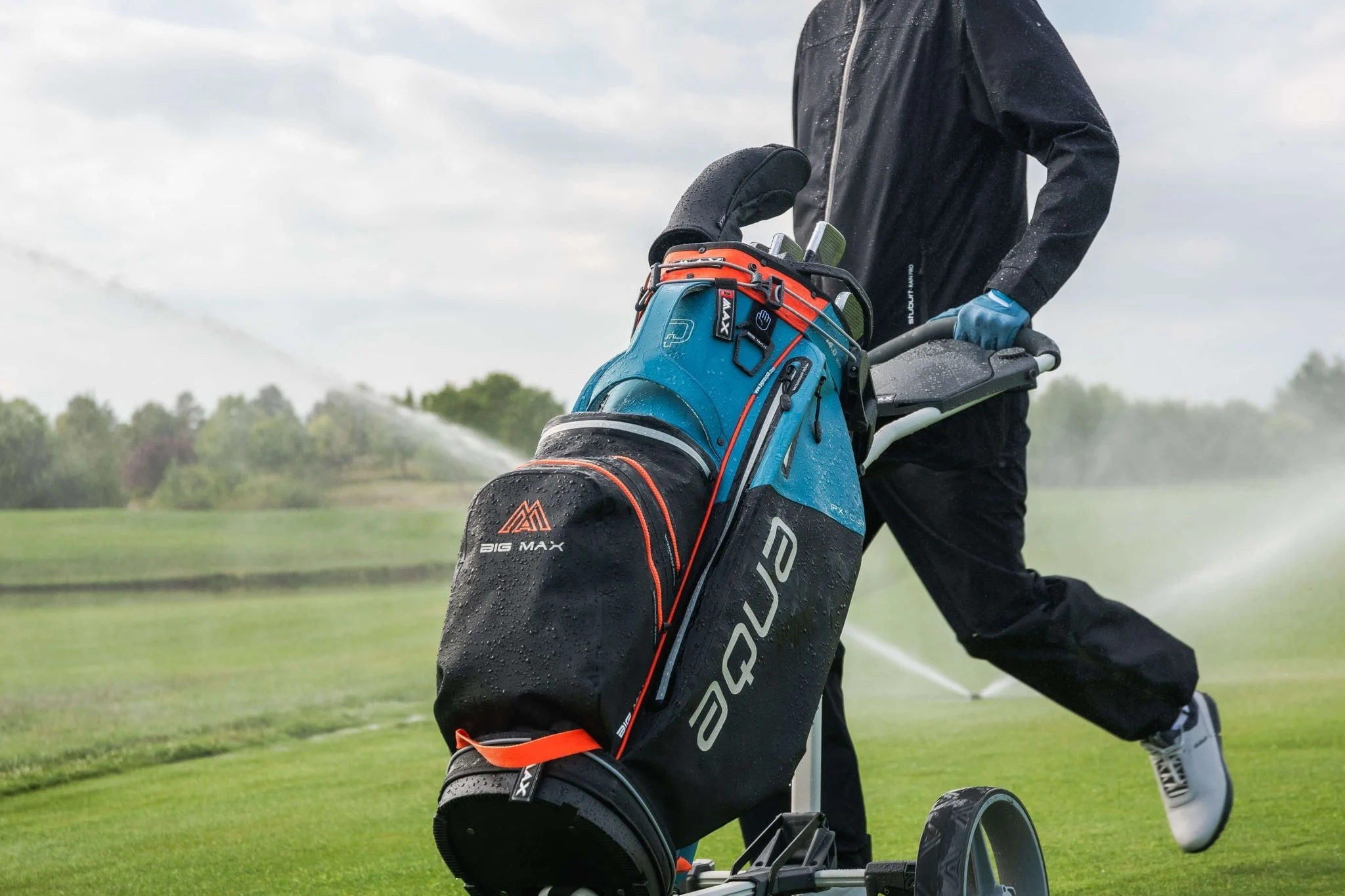 Big Max Big Max AQUA IPX Tour cartbag Blauw/Zwart