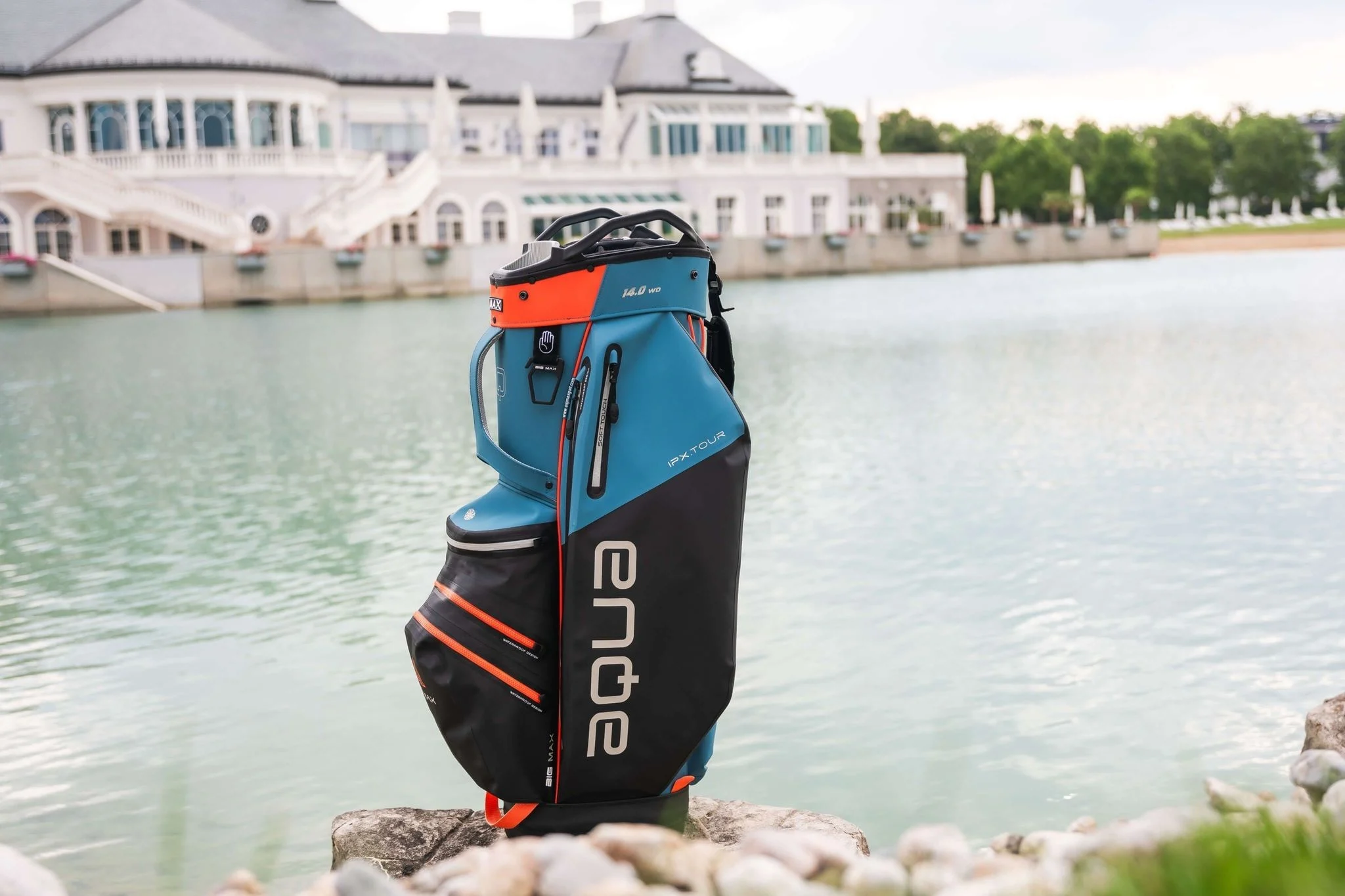 Big Max Big Max AQUA IPX Tour cartbag Blauw/Zwart