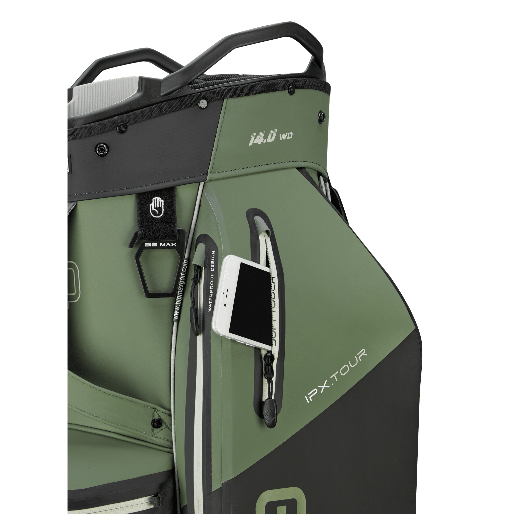 Big Max Big Max AQUA IPX Tour cartbag groen/zwart