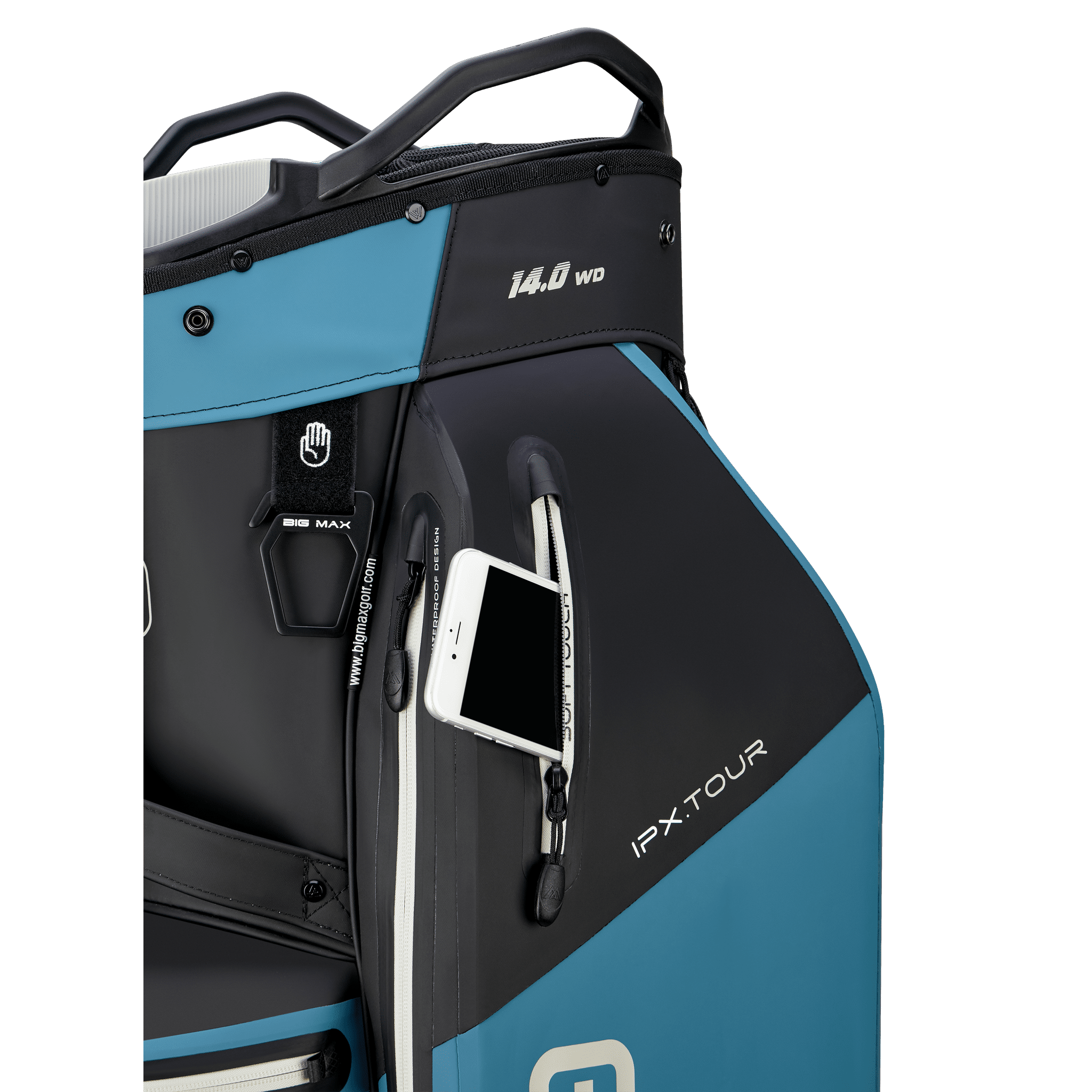 Big Max Big Max AQUA IPX Tour cartbag zwart/blauw