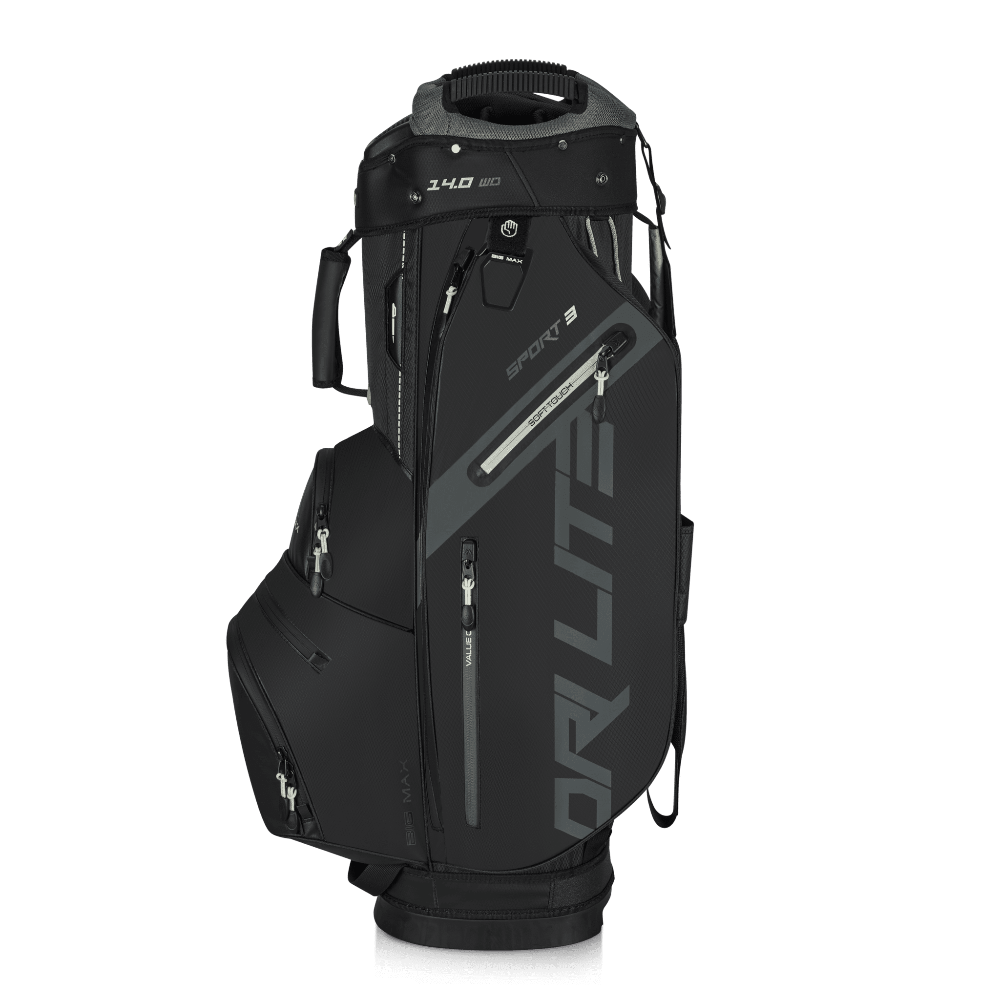 Big Max Big Max Dri Lite Sport 3 cartbag zwart