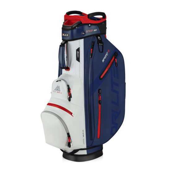 Big Max Big Max Dri Lite Sport 3 cartbag navy/wit/rood
