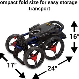 BagBoy BagBoy BagBoy Quad XL golftrolley black