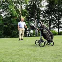 BagBoy BagBoy BagBoy Quad XL golftrolley black/silver