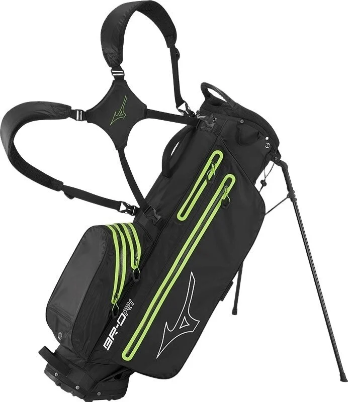 Mizuno Mizuno BR DRI standbag zwart/lime