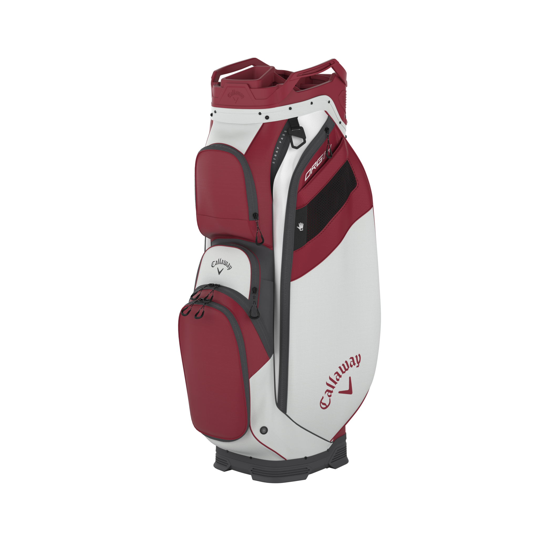 Callaway Callaway Org 14 cartbag wit/rood