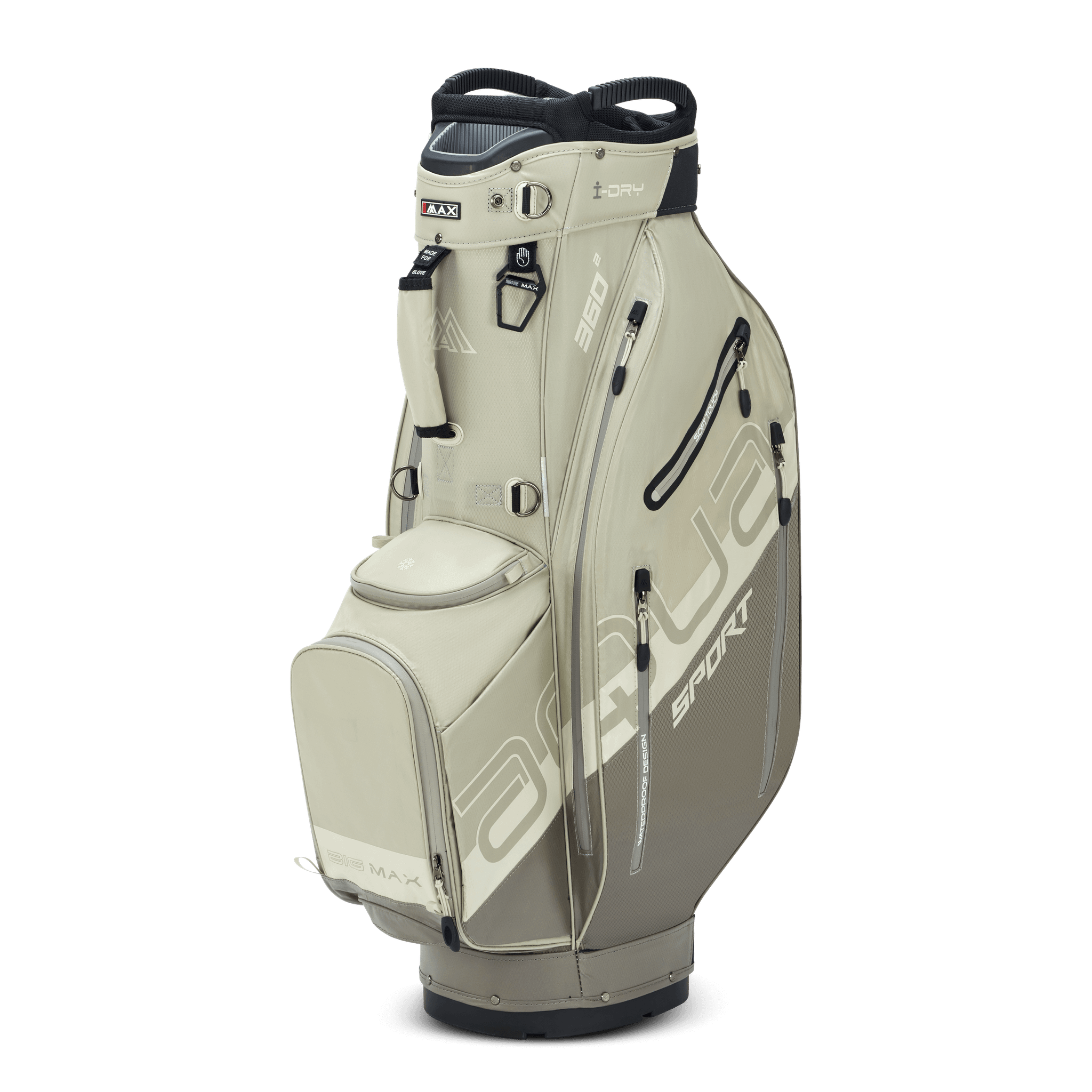 Big Max Aqua Sport 360² Cartbag Licht Grijs / Gebroken Wit