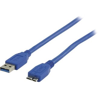 Valueline 0.5m, USB 3.0, USB A - microUSB B