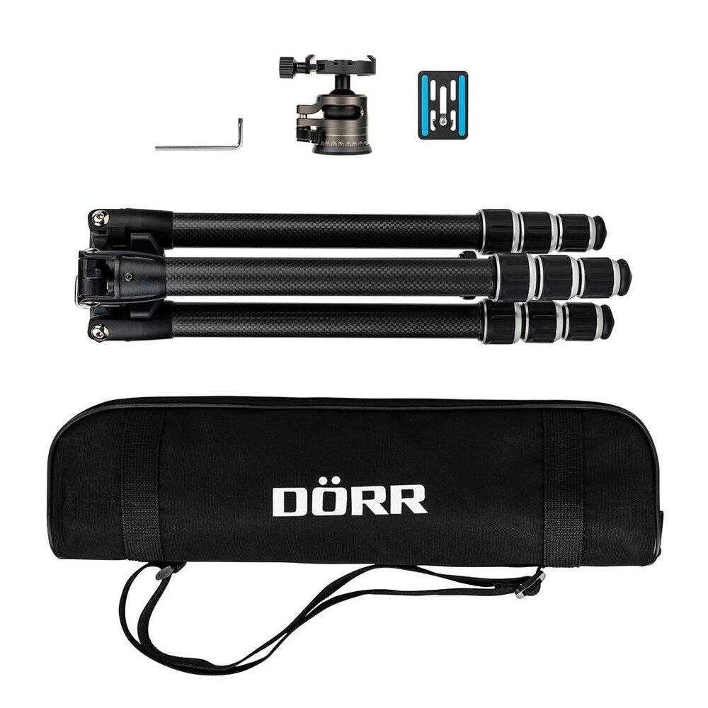 Dörr Racer CR-1440 Carbon Statief  + CNC-30 kop