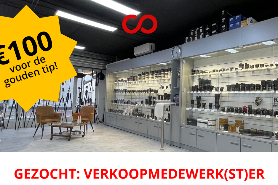 Vacatures:   All-round (web) winkel -  medewerker 32 uur en 36 uur p.w.