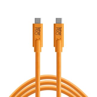 Tether Tools TetherPro USB-C naar USB-C 1.8m kabel Oranje nr. 0393