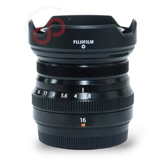 1 jaar Garantie- Fujifilm 16mm 2.8 R WR XF nr. 1903